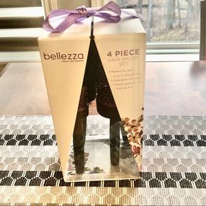 Nib, bellezza 4 Piece Hair Brush Set